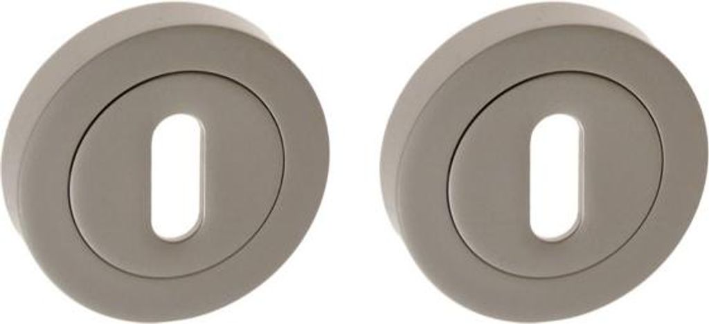 Runde Platte KL, Nickel satiniert (MARS, VENUS, SIRIUS)