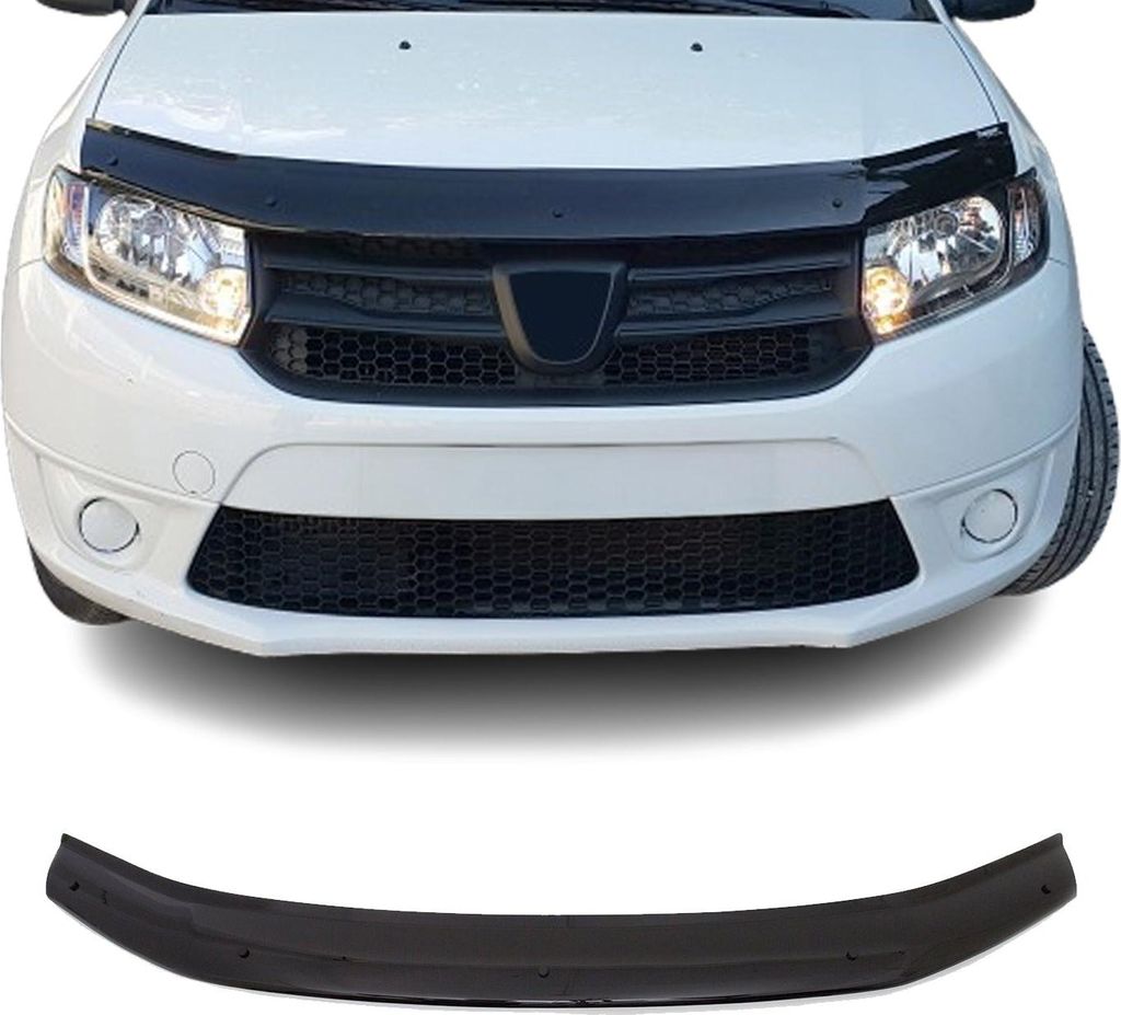 Motorhaube Deflektor Steinschlagschutz für Dacia Sandero Stepway 2012-2020