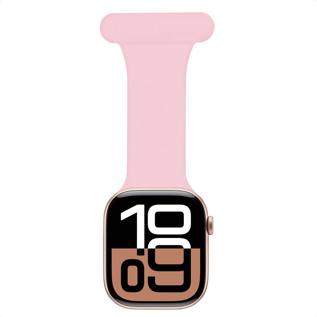 Cinturino imoshion Apple Watch 38-42mm Silicone Bianco/Nero Nurse