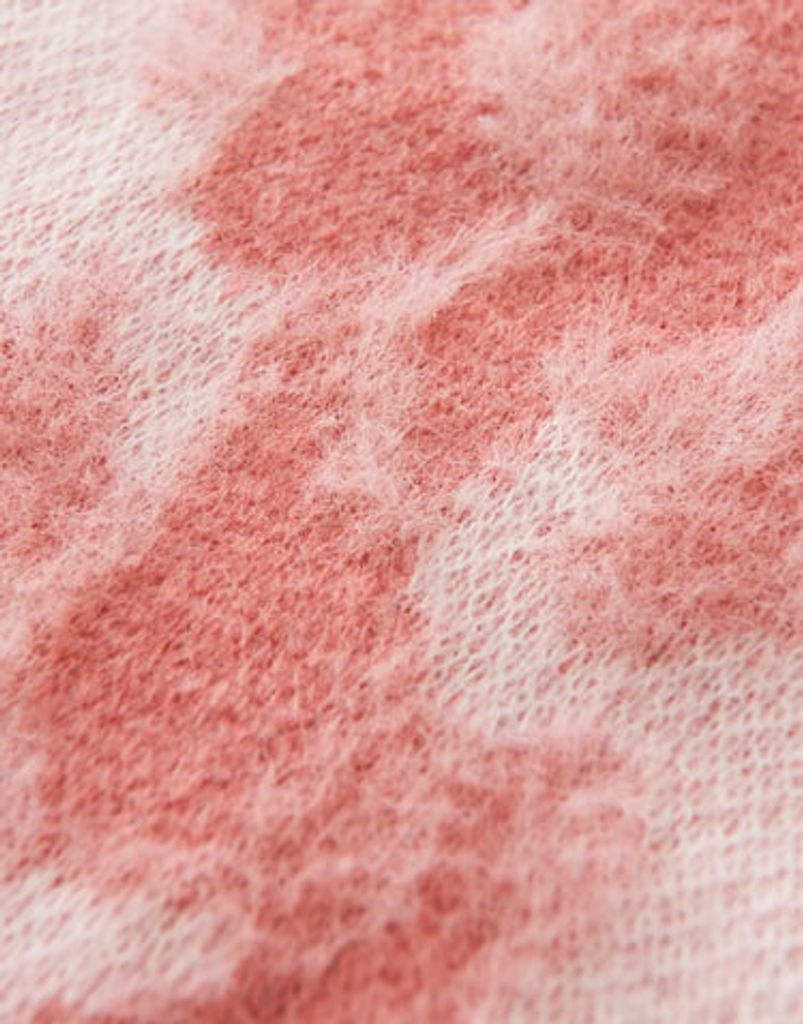 Sudadera OPUS Guste Peachy Coral | Mezcla De Poliéster Reciclado, Talla 36, Mangas De Murciélago