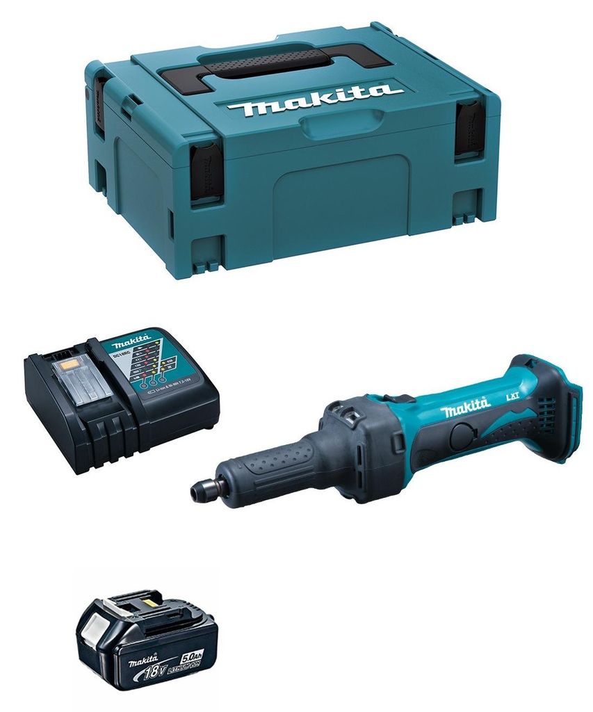 Amoladora Recta MAKITA DGD800RTJ1 (1 x 5,0 Ah + DC18RC + Imagen del producto 