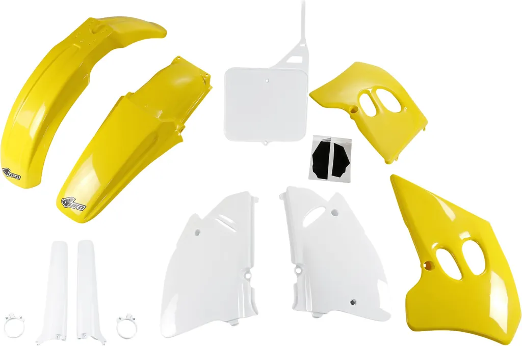 Kit Plastiques UFO pour Suzuki RM 125/250 94-95 : Remplacez vos Carénages