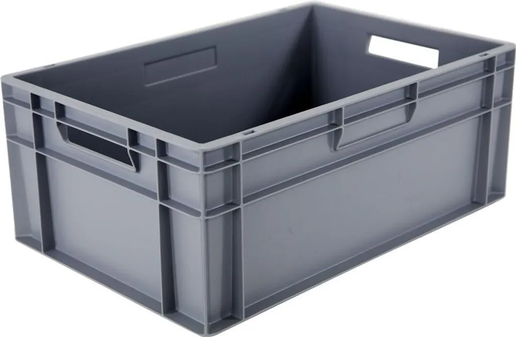 Bac palettisable norme Europe 600x400x240 mm gris 47L NOVAP 5067086
