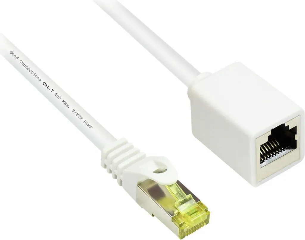 Prolunga Cavo Patch RJ45 Cat.7 S/FTP | 600MHz RNS OFC Bianco