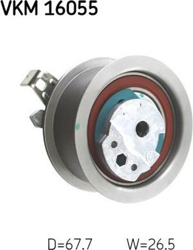 SKF VKM 16055 Spannrolle Zahnriemen für VOLVO XC60 (156) Produktbild 