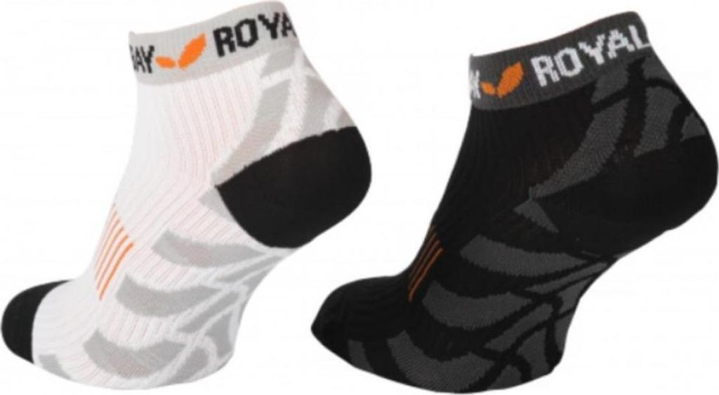 Royal Bay Fahrradsocken low black Größe 39/41