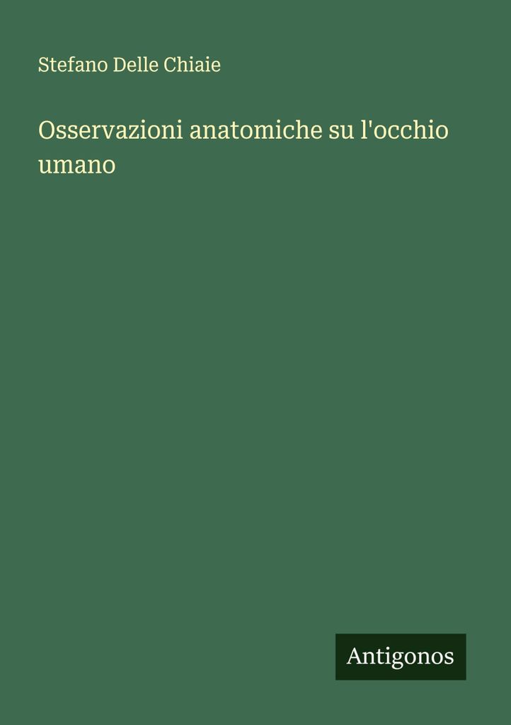 Anatomische Beobachtungen am menschlichen Auge