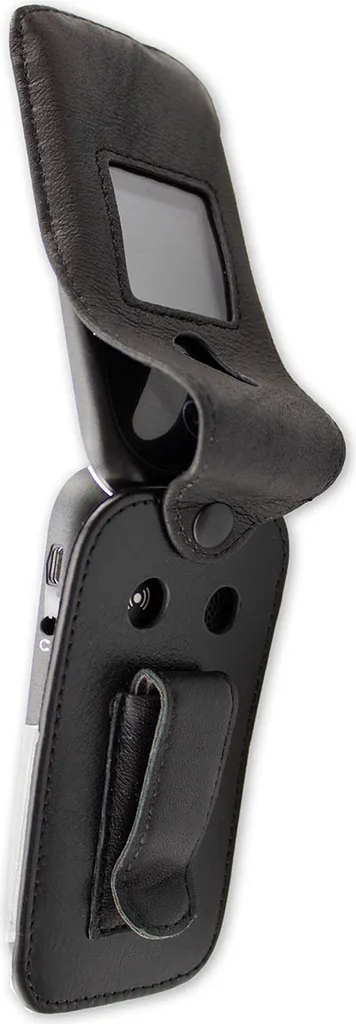 Custodia in pelle con clip da cintura per Doro 7060 / 7070