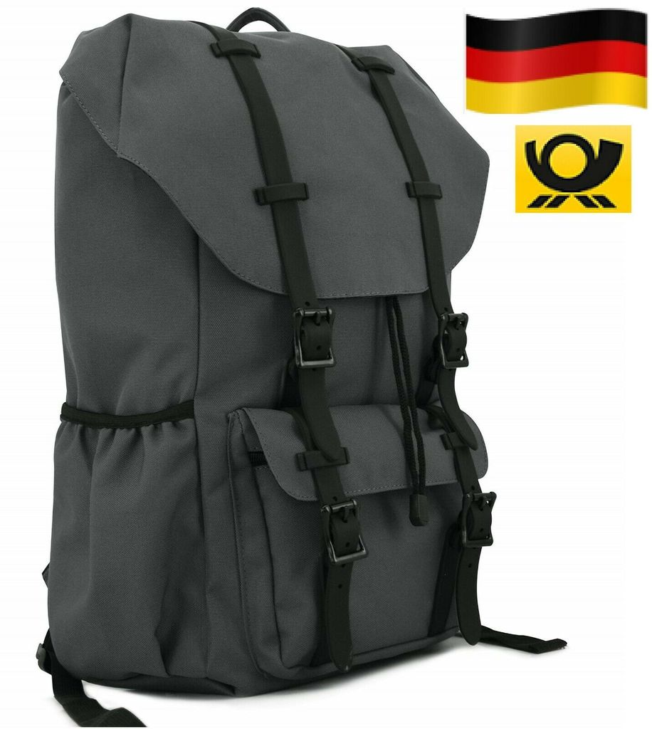 22,4L Reiserucksack, Trekkingrucksack, Wanderrucksack für Outdoor, Studium, Schule mit viel Platz!