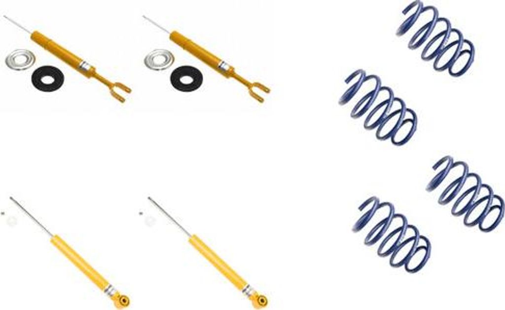 Koni SPORT Kit für Audi | A4 | A4 (B6/B7, 8E) Limousine/Avant Quattro | Bj. 11.00-07 | 45/45 | 1140-3682