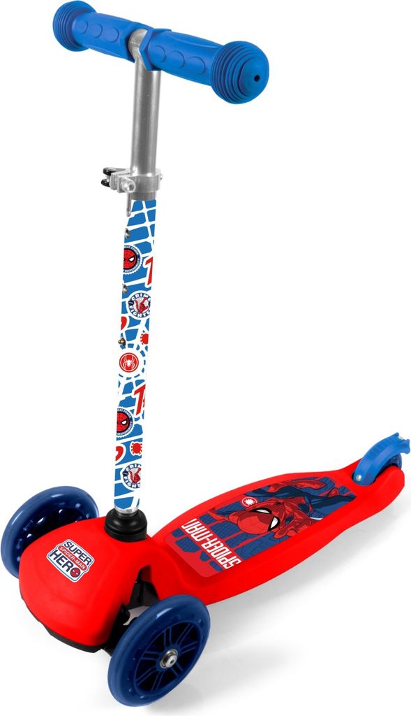Spiderman Scooter per bambini con 3 ruote Immagine del prodotto 