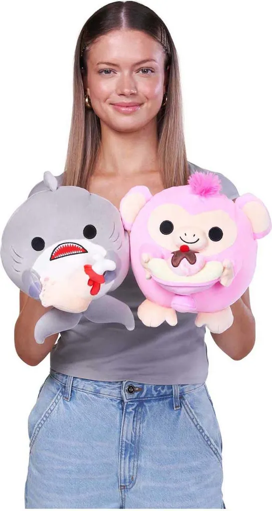 Doudou Anti-Stress Peluche Zuru Snackles Fleur 20 cm Douceur Pro