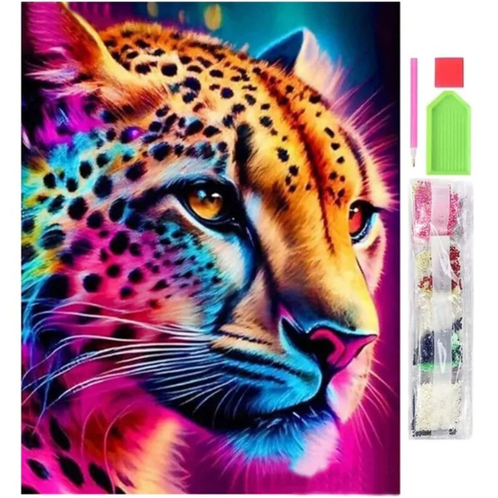Diamantmalerei Chepard 5D 30X40Cm Produktbild 