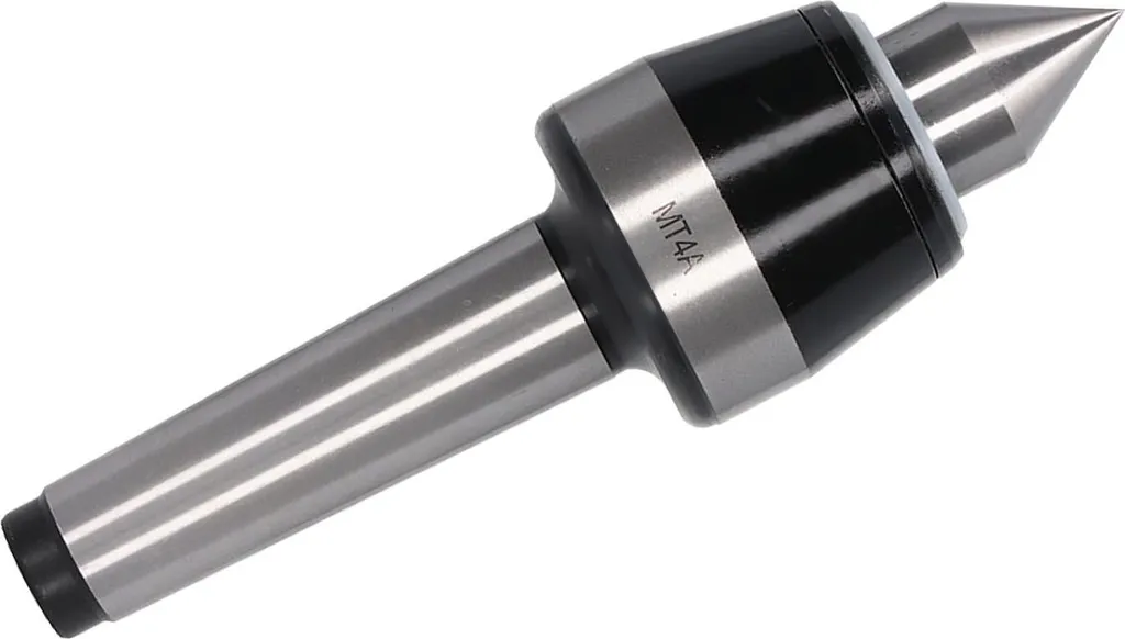 Contre-pointe tournante CM4 étanche 60° pour tour à métaux robuste