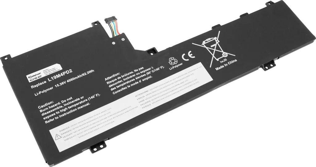 Batteria per Lenovo S740-14IIL-81RT PowerSmart 5B10W67424 15.36V 4060mAh - 5