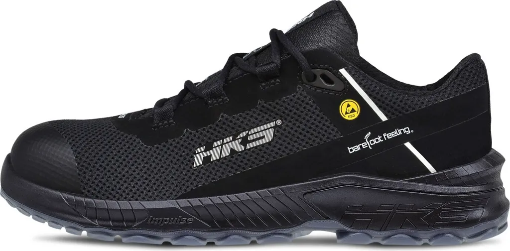 Chaussure de sécurité HKS BFS 50 S1P ESD en textile Mesh noir taille 37