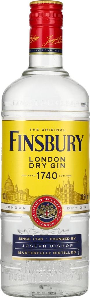 Finsbury Dry Gin 37.5% vol. Image du produit 
