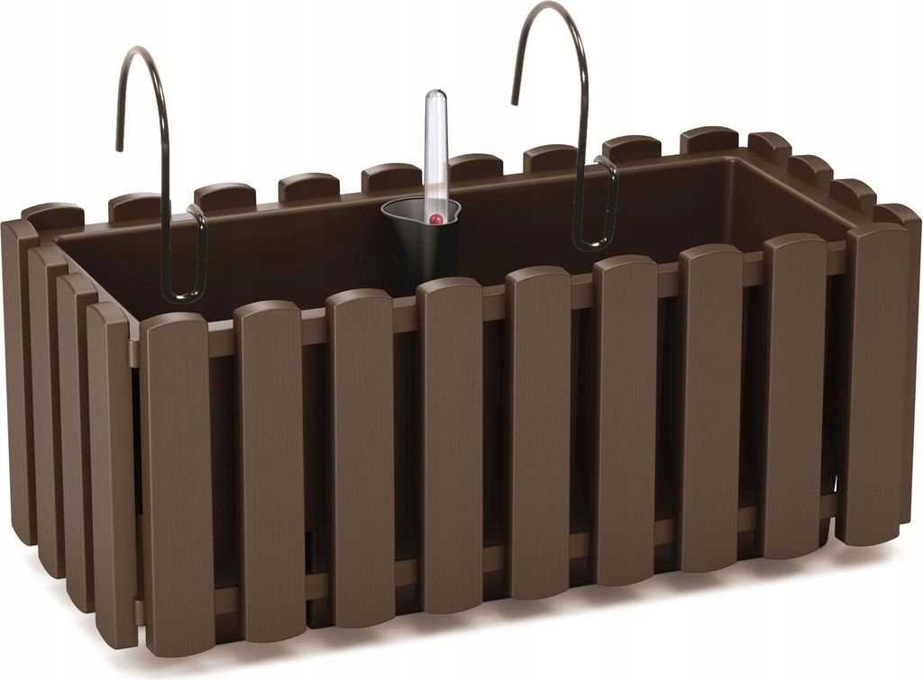 Balkonová truhla BOARDEE 40 cm, hnědá Obrázek produktu 