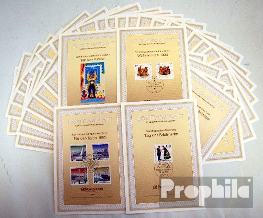 Briefmarken BRD (BR.Deutschland) 1993 1993 ETB
