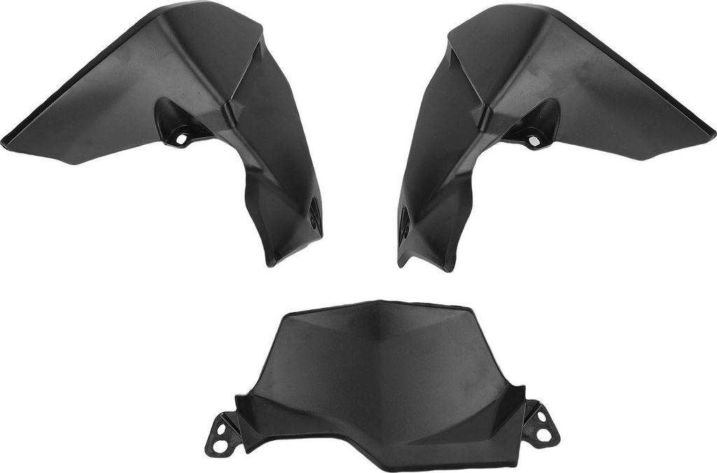 Motorrad-Cockpit-Verkleidungsschutzabdeckung, Windabweiser, Ersatz für R1250GS LC ADV 2018–2023, Schwarz