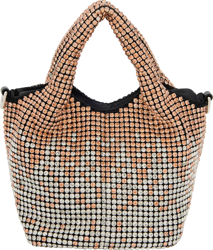 Joella Silver Bag - Borsa a Mano Argento per Party e Serate - Glamour