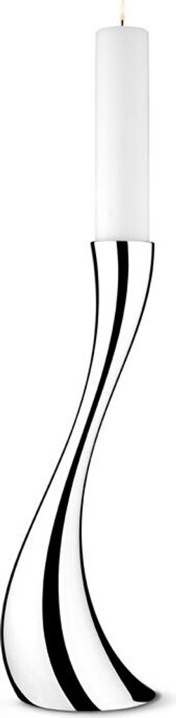 Georg Jensen COBRA FLOOR CANDLEHOLDER STAINLESS STEEL MIRROR MEDIUM 3586632