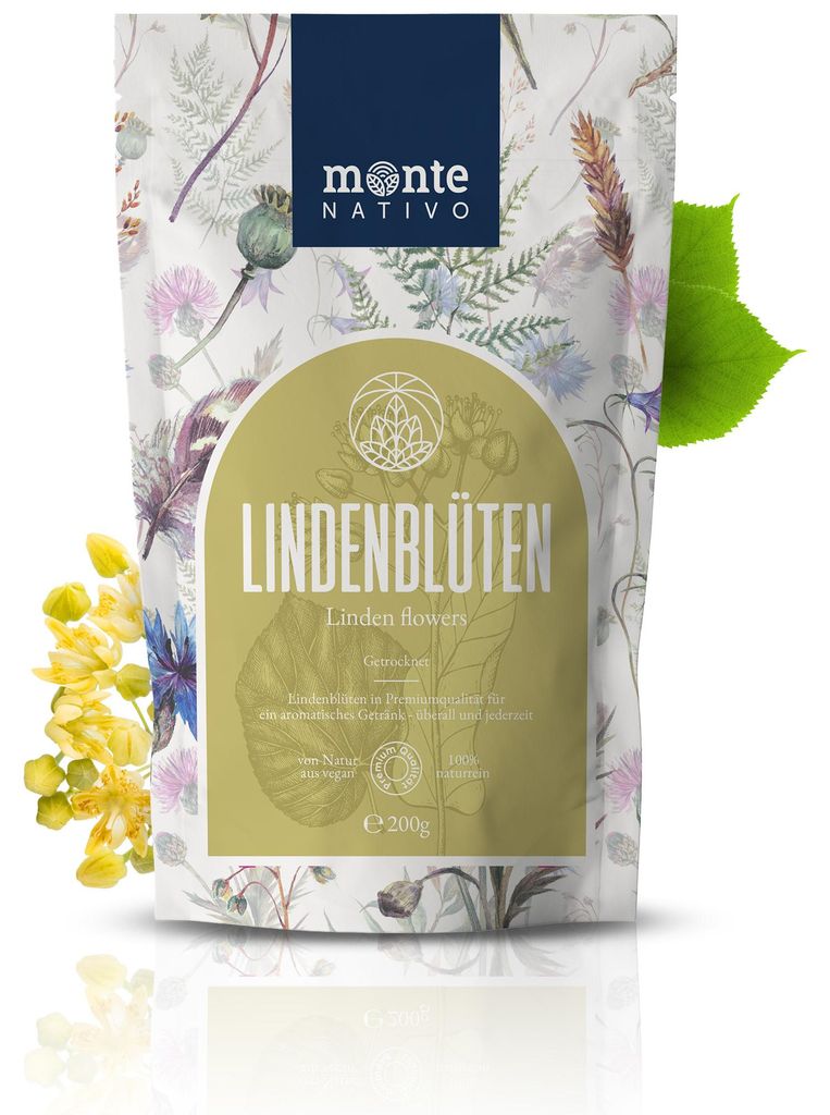Monte Nativo Lindenblüten Kräutertee lose Produktbild 