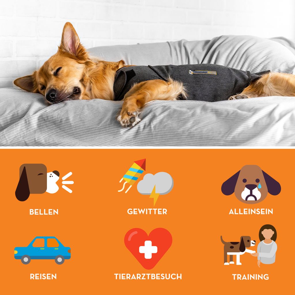 ThunderShirt - Die Beruhigungsweste für gestresste Hunde, Größe:L