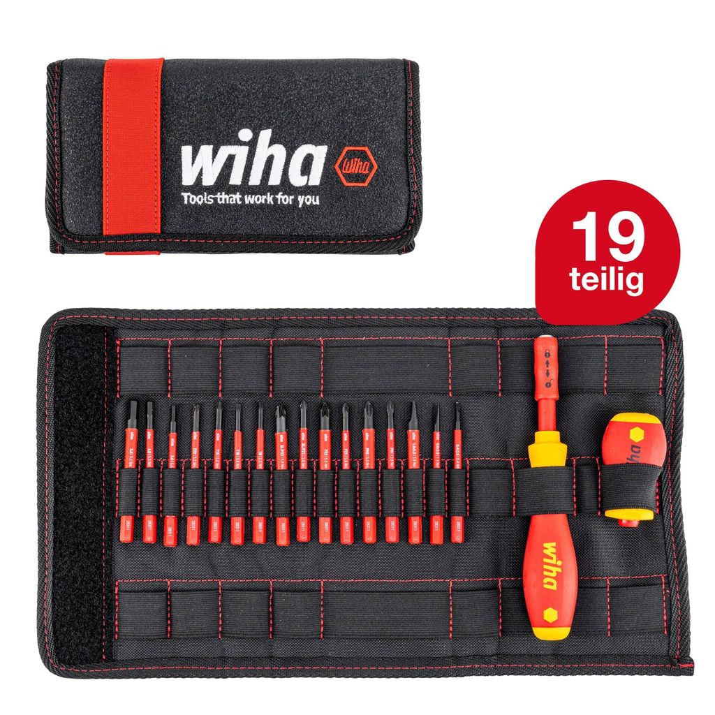 Schraubendrehersatz SlimVario® 18-tlg.m.Wechselkl.VDE Produktbild 18
