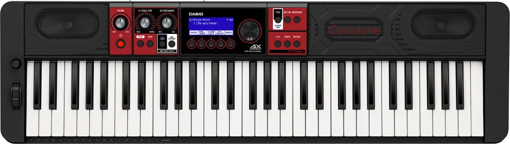 Casio CT-S1000V Keyboard mit Touch Response Black