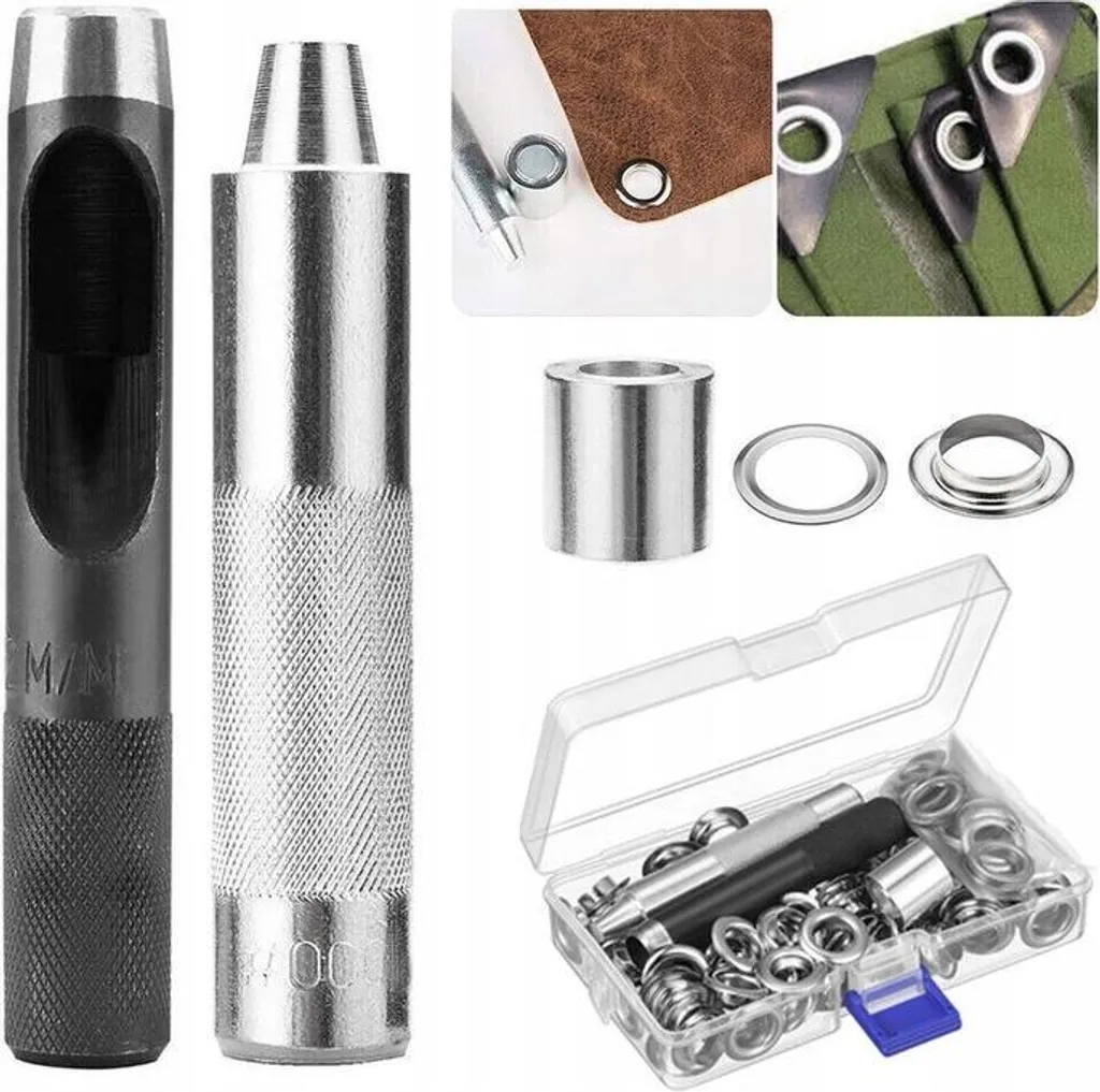 Machine à œillets manuelle 12 mm pour bâche publicitaire et bannière - 8