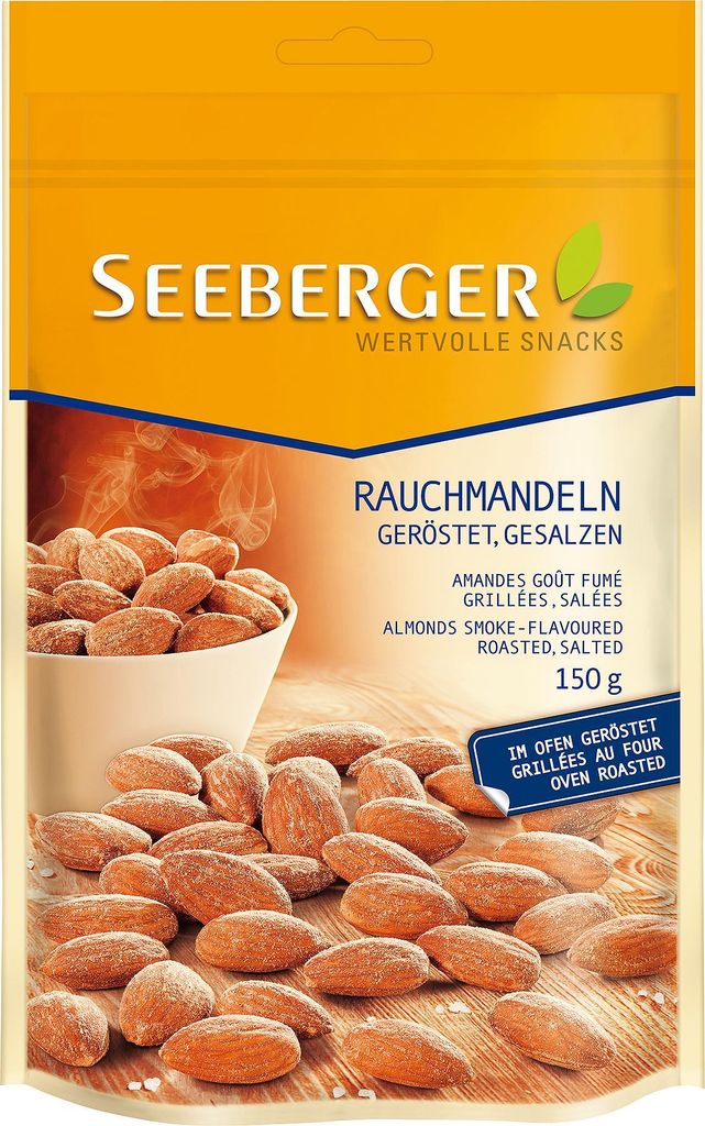 Seeberger Rauchmandeln geröstet & gesalzen (150 g)