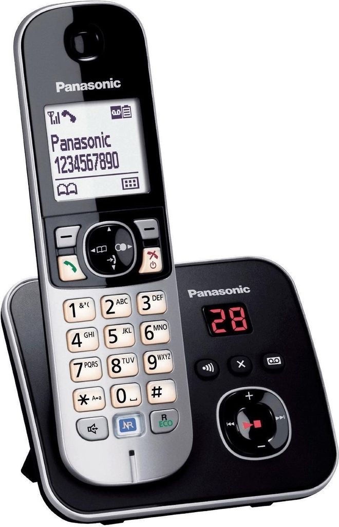 Panasonic KX-TG6822GB Duo Schnurlostelefon mit AB + 2. Produktbild 12