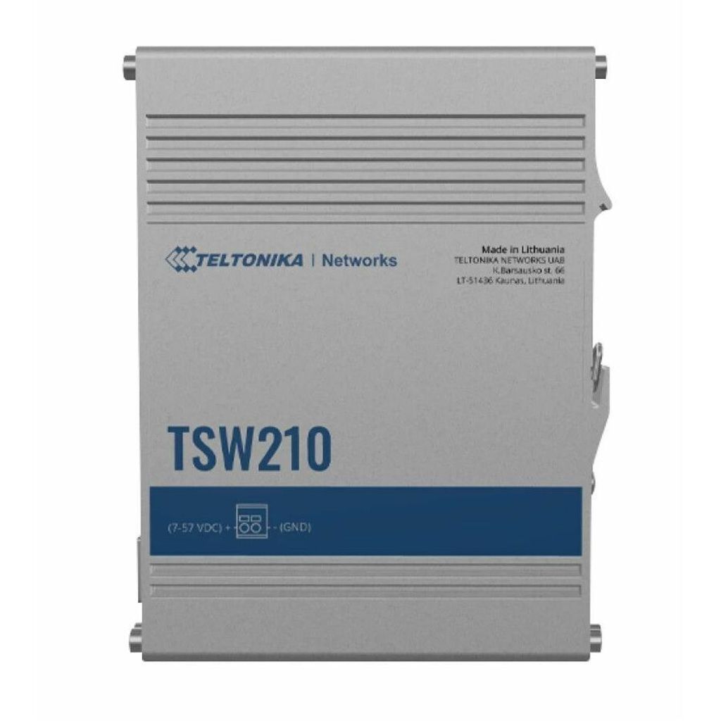 Teltonika IP30 Industrie 8-Port 1Gbit, 2-Port SFP unmanaged Produktbild 