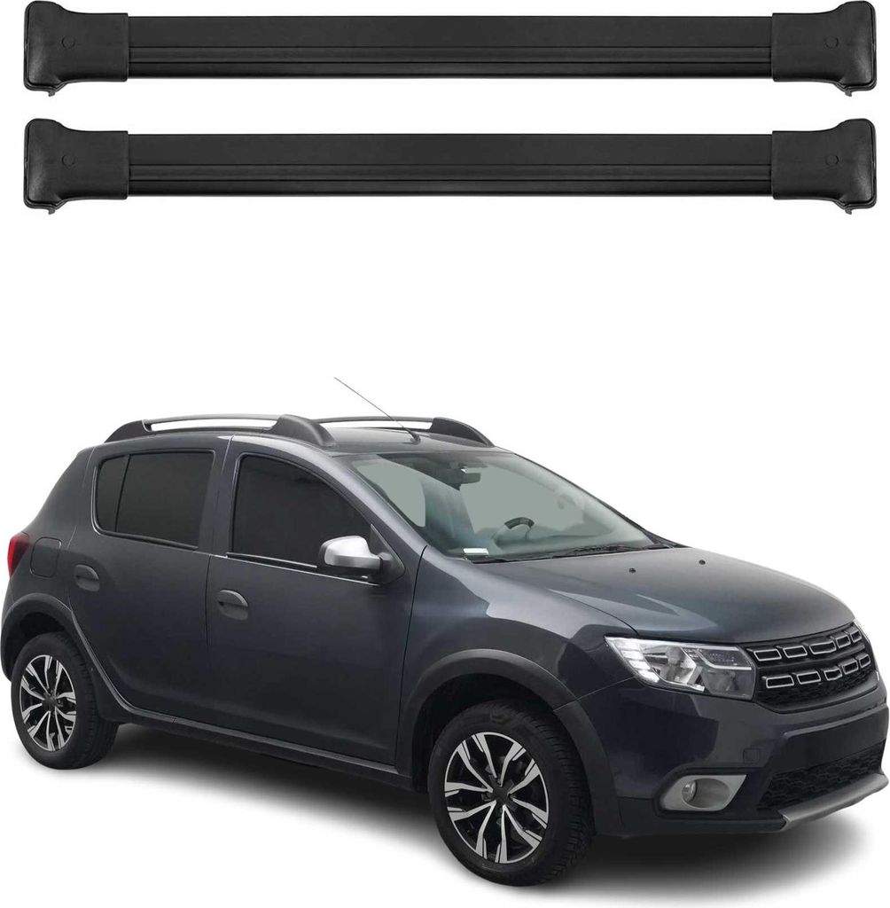 Dachträger Gepäckträger für Dacia Sandero Stepway 2012-2020 Produktbild 