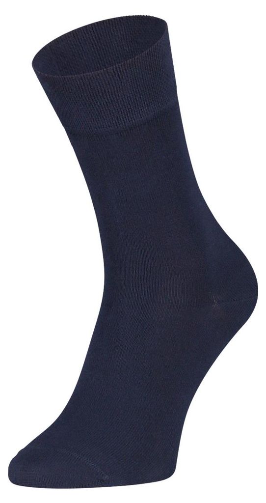 Bambus hohe Socken – Marine – 35-38