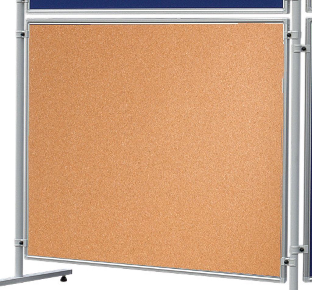FRANKEN Korktafel für Stellwandsystem ECO 1.200 x 1.500 mm Speditionsversand