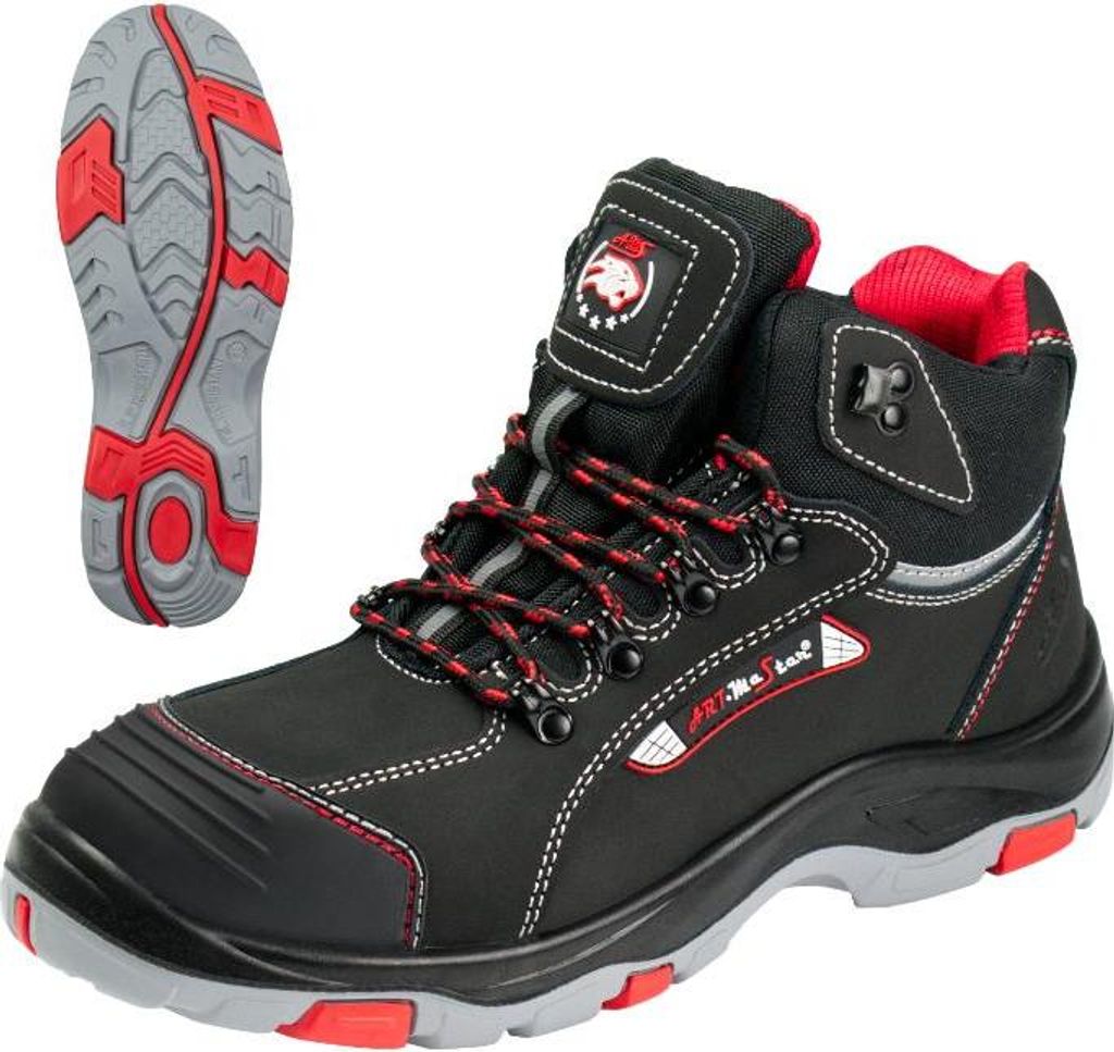 BTNRED veiligheidsschoenen van leer, S3, SRC, maat 43 Productafbeelding 