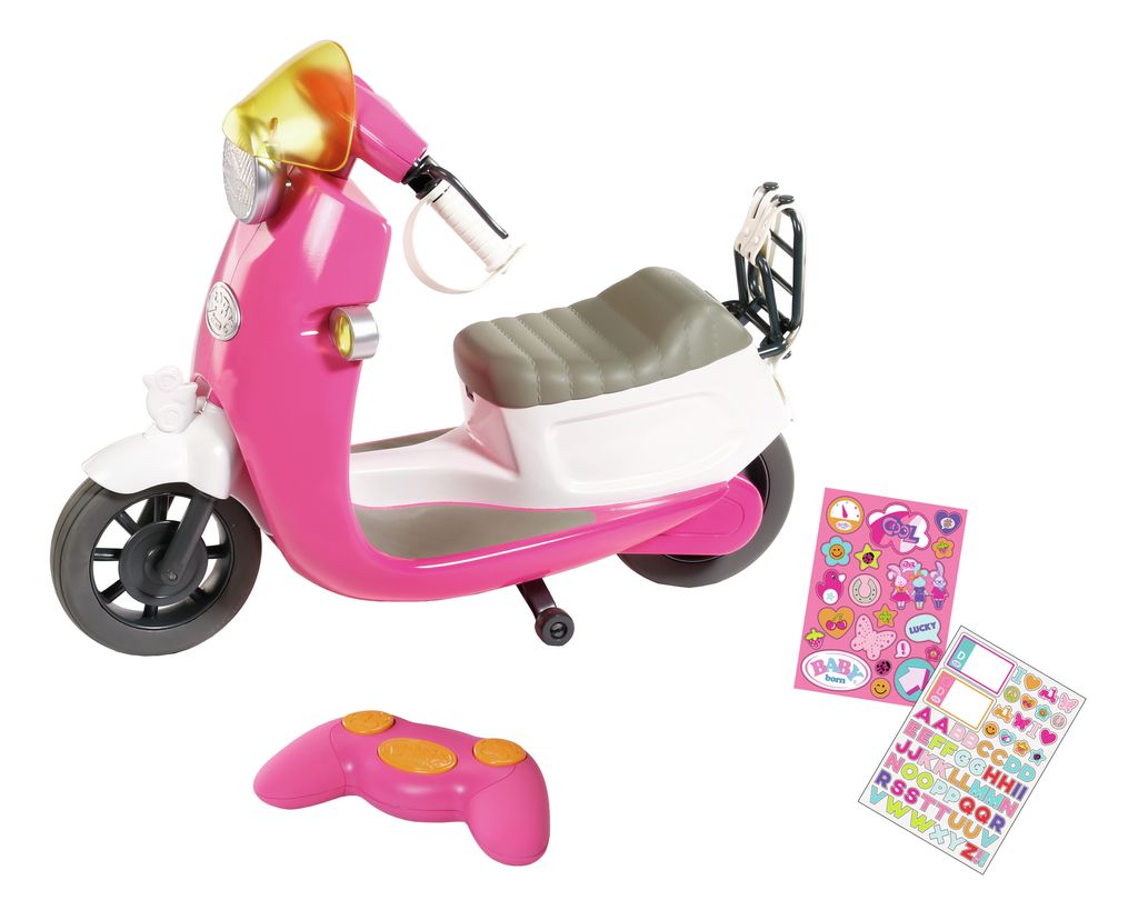 Zapf Creation 830192 City RC Glam-Scooter BABY born® 