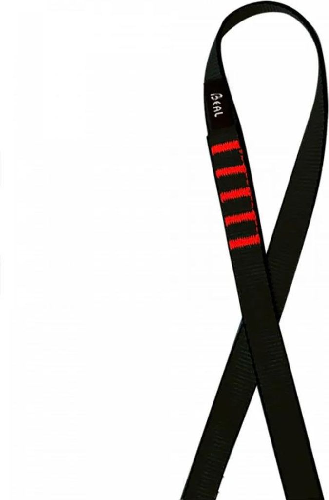 Beal Flat 18 Mm Bandschlinge 5 Einheiten Schwarz 30 cm Schwarz 30 cm