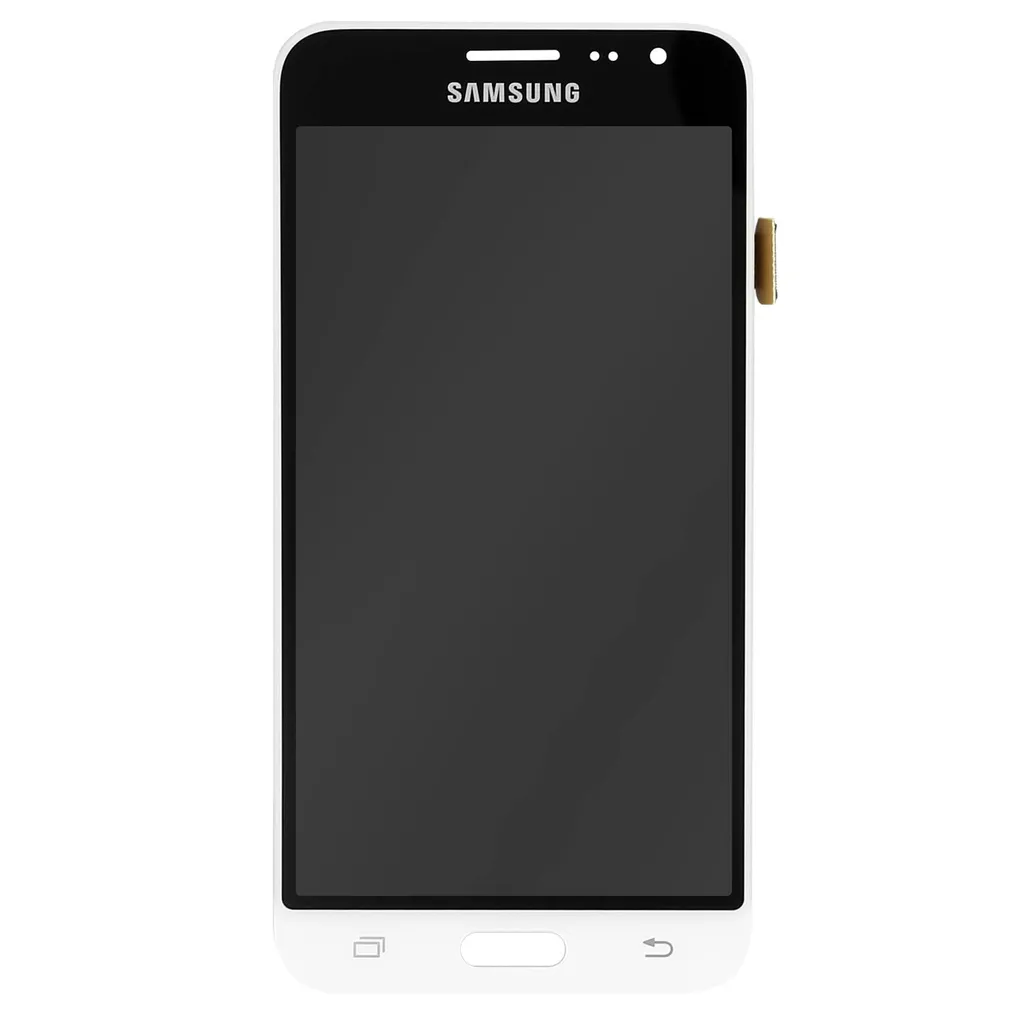 Écran tactile authentique Samsung Galaxy J3 blanc, afficheur LCD - 2