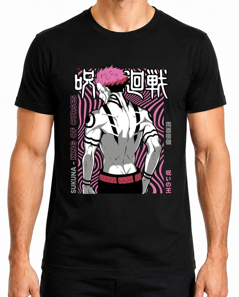 Sukuna Jujutsu Kaisen King of Curses Anime Aesthetics Obrázok produktu 
