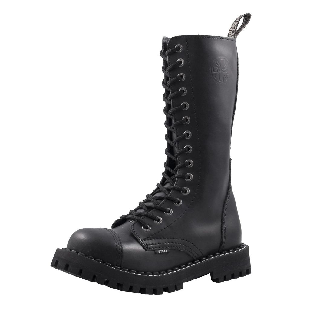 Steel - Full Black - 15-Loch Boots schwarz Produktbild 