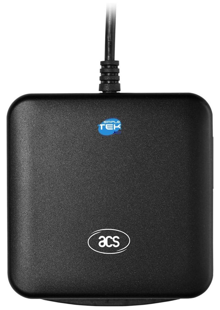 ACS ACR39U-UF, USB 2.0, 1,5 m, Czarny, 56 g Zdjęcie produktu 