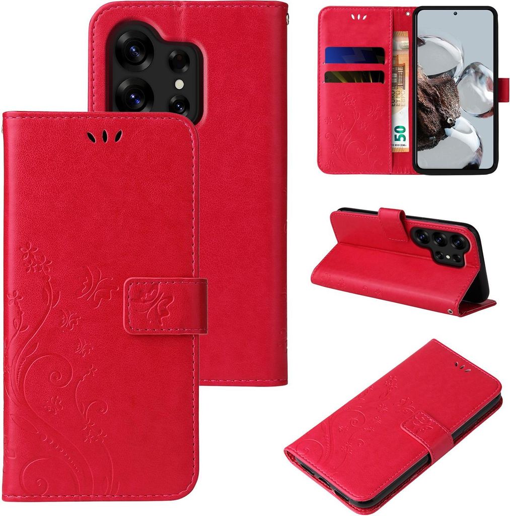 Handyhülle für Samsung Galaxy S26 Ultra Floral Blumen Produktbild 