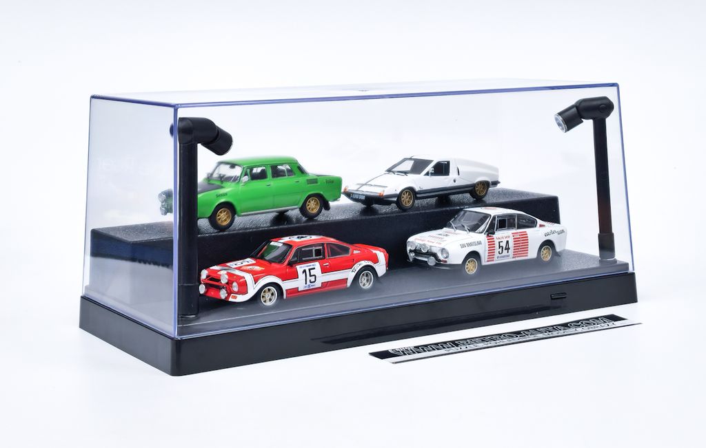 Triple9 4399052 Vitrine transparente avec éclairage LED, Image du produit 