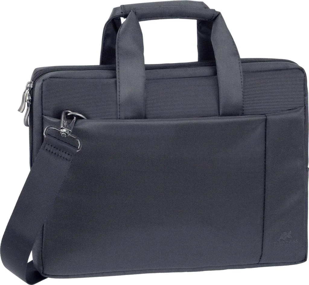 Rivacase 8221 Borsa Porta PC 13.3'' Nera Slim - Stile e Sicurezza