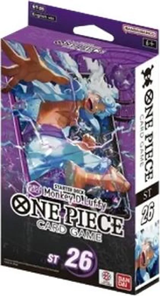 One Piece Starter Deck ST-10 : Luffy Purple Black pour Jeu de Cartes