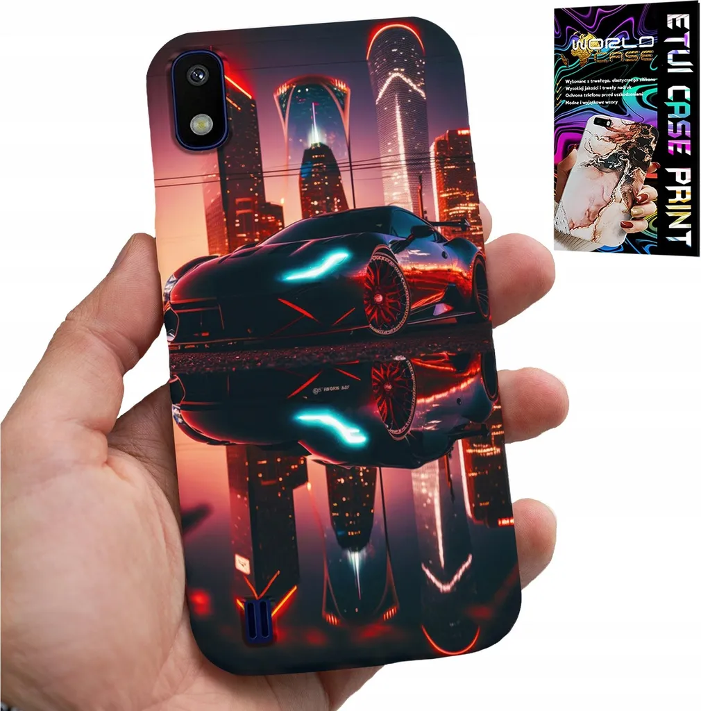 Custodia Samsung A10 Uomo Design Fan Cars + Film Protettivo Vetro