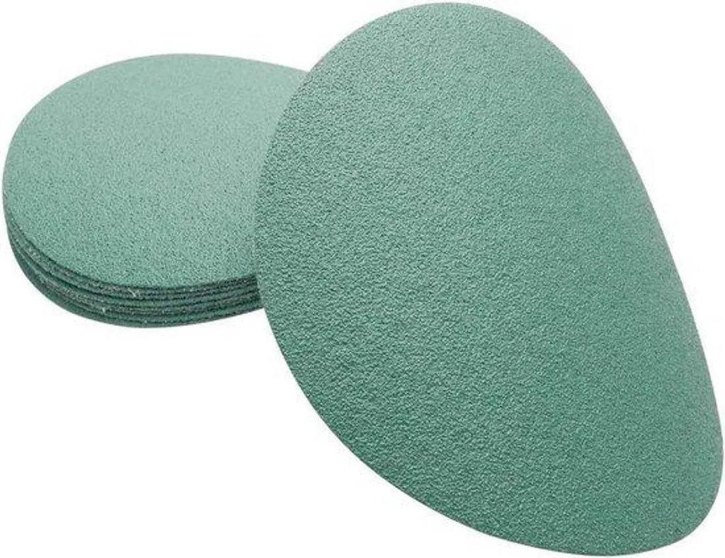 Disques de Ponçage Verts 125 mm Haute Longévité - Set P40-3000 de 10pcs